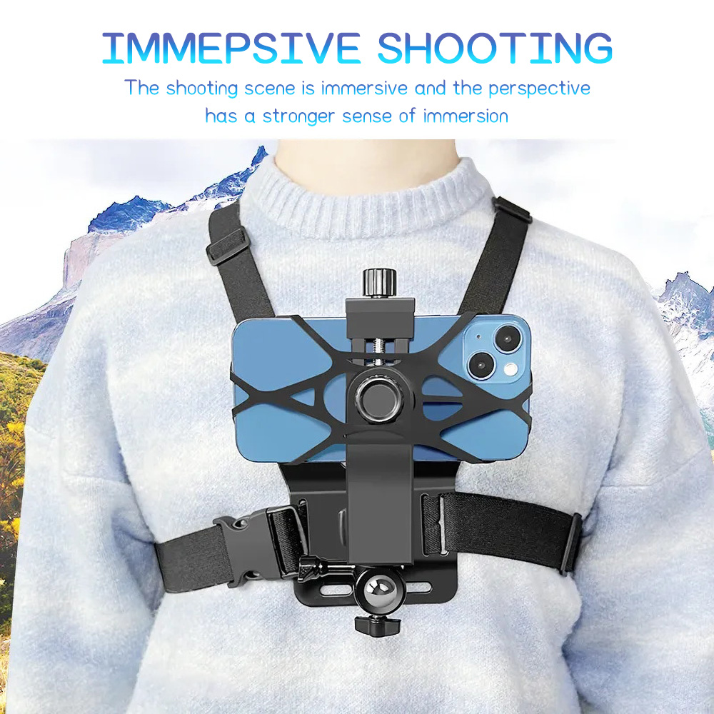 Chest Mount Phone Strap Holder - Home Office Laptop ulasan dan harga