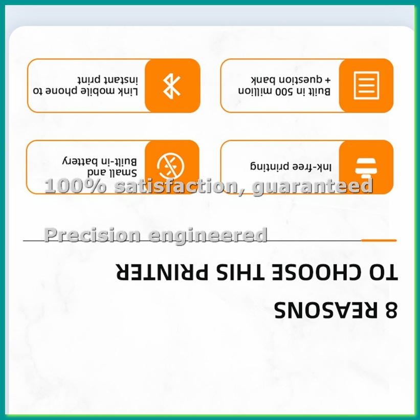 Portable A4 Thermal Printer Wi - Home Office Questions ulasan dan harga