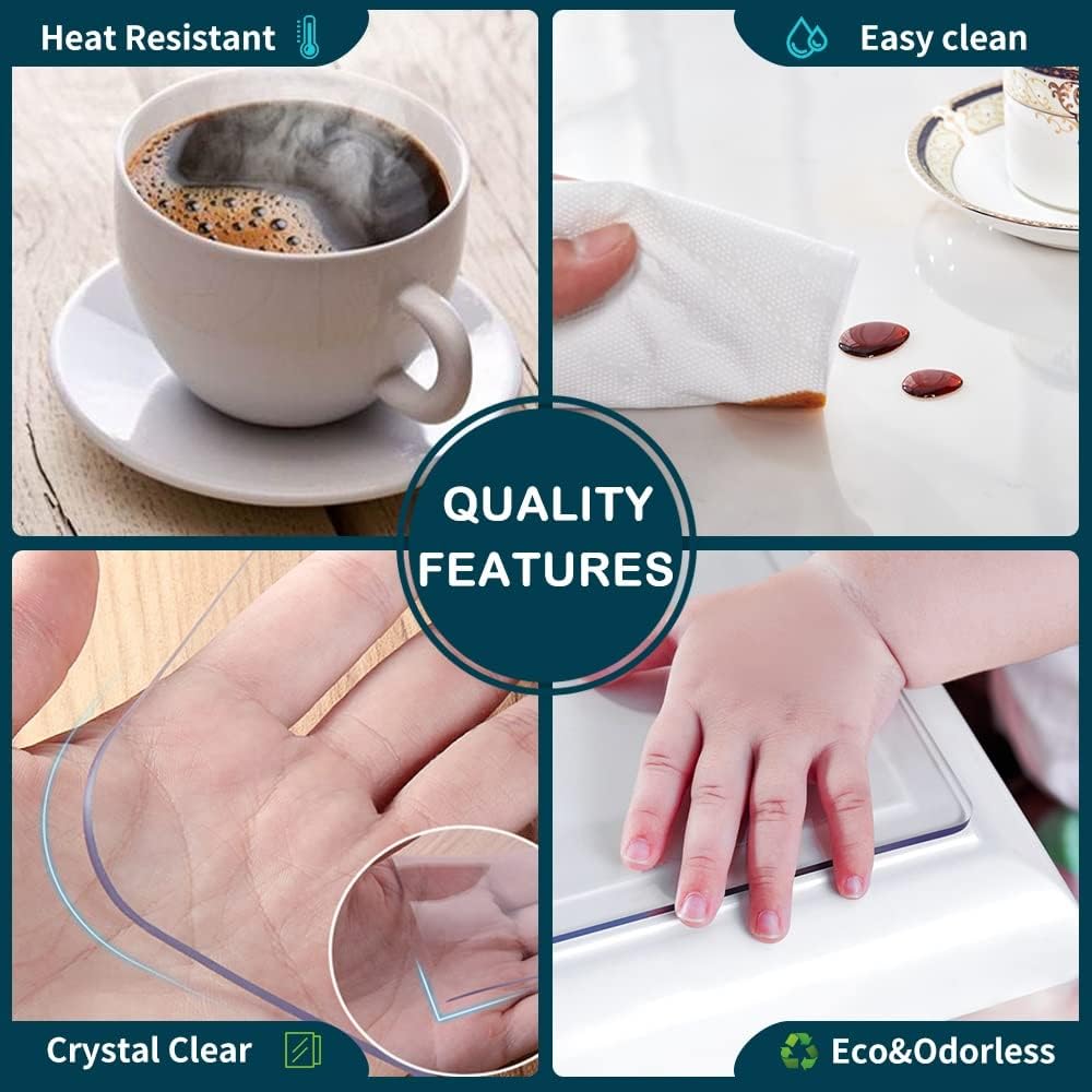 Clear Desk Protector Pad 12x24 - Home Office Laptop ulasan dan harga